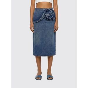 Magda Butrym Skirt Woman Blue
